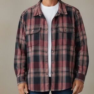 OLD MILL flannel shirt MEDIUM